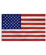 USA FLAG American Flag 3x5 FT- Indoor/Outdoor Quality Polyester with Viv... - £10.38 GBP
