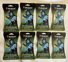 8 Packs- MTG Magic The Gathering ZENDIKAR RISING - 15 Card Draft Booster - £29.85 GBP
