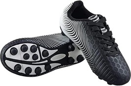 Vizari Stealth Firm Ground Soccer Cleats, Size-Youth-10.5, Black - $13.32