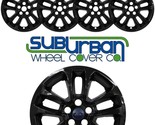 17&quot; Gloss Black Wheel Skins FITS 2020-2022 Ford Escape SE  # 7200-GB NEW... - £72.37 GBP