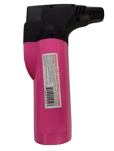 Soreaming Torch Refillable Windproof Jet Lighter Color Pink Size 4 inches - $7.91