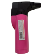 Soreaming Torch Refillable Windproof Jet Lighter Color Pink Size 4 inches - $7.91