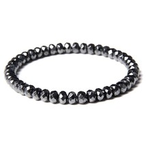 Weight Loss Magnetic Therapy Bracelet For Men Women Geometric Black Hematite Sto - £10.34 GBP