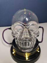 Hyde and EEK! Electropathic Vessel LED Light Up Plasma Ball Skull 7&quot; x 7&quot; *WORKS - £21.59 GBP