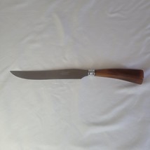Vtg General Cutlery Stainless Steel 8” Carving Knife W/ Brown Bakelite H... - $14.84