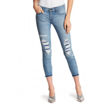 J BRAND Womens Jeans Skinny Low Rise Diversion Destruct Blue Size 26W JB001090 - £63.97 GBP