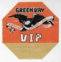 Green Day American Eulogy XIII Backstage Pass Orange - £15.52 GBP