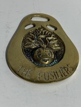 Royal Regiment of Fusiliers Horse Brass Medallion Historic English Military - $53.35