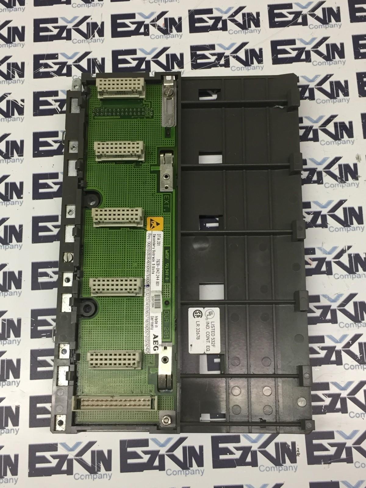 AEG Modicon DTA 201 7628-042.244801 DTA201 Secondary Rack - $55.00