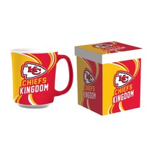 Kansas City Chiefs Coffee Mug 14oz Ceramic with Matching Box - $54.99