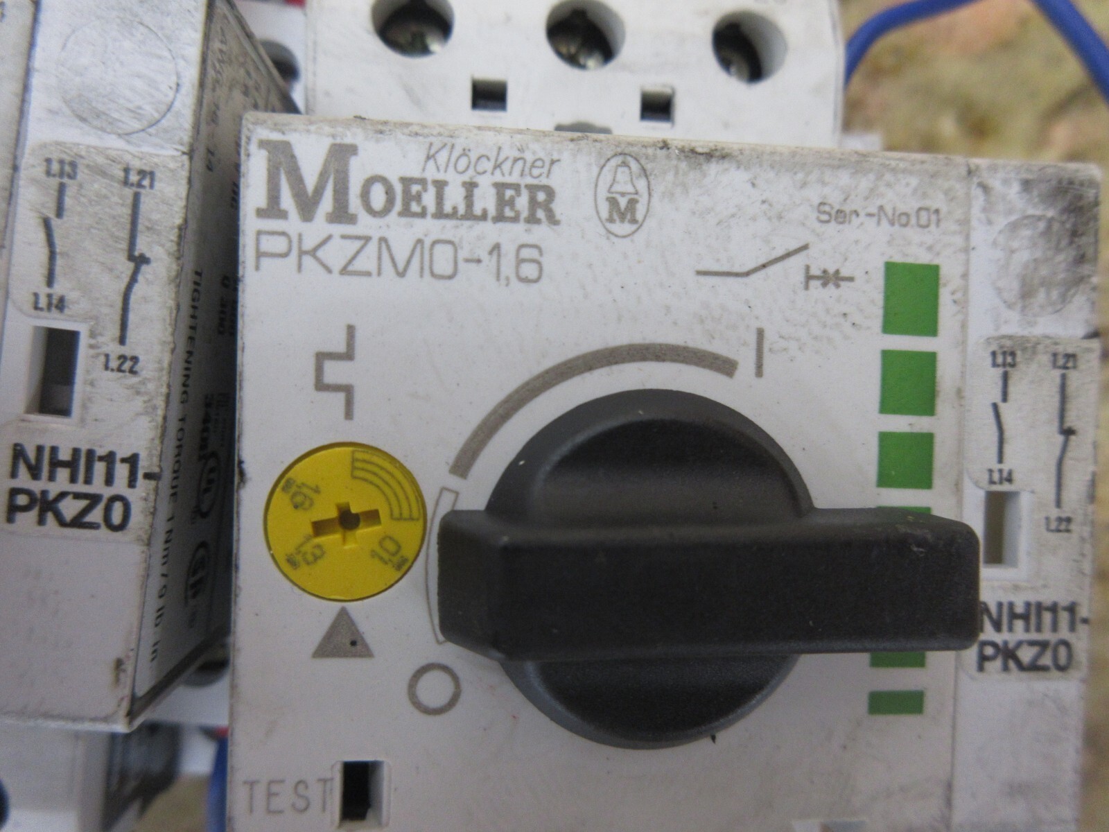 KLOCKER MOELLER Avviatore Di Motore PKZMO-1.6 Lotto Di 2 Pezzi Item image 4