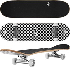 Kmx Complete 31&quot; X 8&quot; Skateboard For Beginners, Double Kick Concave Deck... - £40.22 GBP