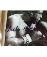 ARCHIE  MOORE  HAND SIGNED  AUTOGRAPHED 8 X 10 FRAMED  PHOTO W/ MUHAMMAD... - £94.92 GBP