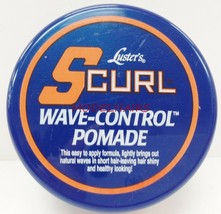 Luster&#39;s S Curl WAVE-CONTROL Pomade With Pvp Wave Polymer 3oz - £3.02 GBP