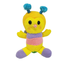 Vintage 1987 Avon Bumble Babee Bee Yellow Rainbow Stuffed Animal Plush Toy - £29.03 GBP