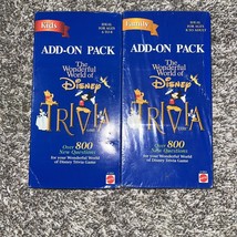 Disney Trivia Game Family/Kids Add-On Pack 1998 Trivia Cards Vintage Col... - $44.10