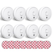 Smoke Detector, Smoke Alarm With Advanced Photoelectric Technology, Fire... - £88.12 GBP