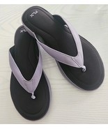Women&#39;s FLX 8 Thong Flip Flops Cushioned Purple Sandals Lightweight NEW - $19.81 CAD