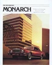ORIGINAL Vintage 1978 Mercury Monarch Sales Brochure Book - $29.69