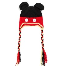 knitted Baby Hat Baby Knit Hat Baby headband baby beanie Mickey Mouse baby  - £6.38 GBP