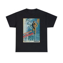 Shaft&#39;s Big Score Japan Movie Art Graphic Print SS Unisex Heavy Cotton Tee Shirt - £15.69 GBP