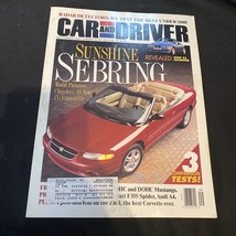 1995 Sept Chrysler Sebring, Ford Mustang GT, Cavalier, Escort, Neon Magazine - $9.50