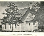 Vtg Postcard 1910s Winslow Arkansas AR - Saint Stephen&#39;s Church UNP M13 - £33.80 GBP