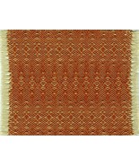 Artisan Handwoven Dollhouse Rug 4&quot;x6&quot; Golden Brick #31, Cotton - £24.32 GBP