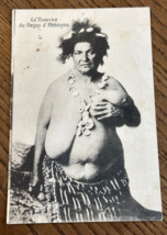 Egyptian 1915 Wet Nurse NEGUS D&#39;ABBISYNE Ethnographic Cairo Postcard RPP... - $22.58