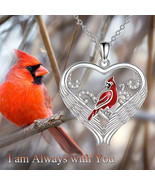 Vintage Redcoat Bird Pendant Necklace  Perfect Gift - $27.85 CAD