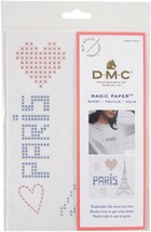 DMC Magic Paper Pre-Printed Needlework Designs-French Touch - Cross Stitch - £5.74 GBP