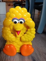 Vintage Big Bird Windup Peek-a-boo Tyco Preschool Working ☆☆ - $13.86