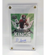 Devonta Smith Auto /3 Rookie RC Leaf Metal Philadelphia Eagles Alabama - $74.25