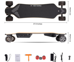 Roadster X4S Elec Skateboard w-Remote, upto 18 Miles Range and 29 Mph, O... - $479.00