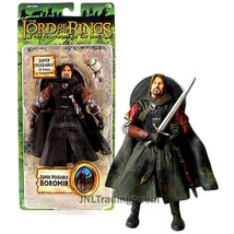 Year 2004 Lord of the Rings Fellowship of the Ring 7 Inch Tall Figure - BOROMIR - £35.37 GBP