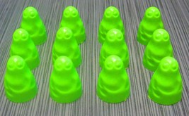 TRANSOGRAM GREEN GHOST Glow-in-the-Dark Game Child/Kid Ghost Lot of 12 V... - $19.99