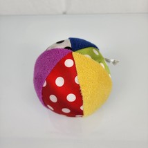 Sassy Baby&#39;s First Soft Ball Textures Rainbow Colors Crinkle Sound Rattl... - $364.70 MXN