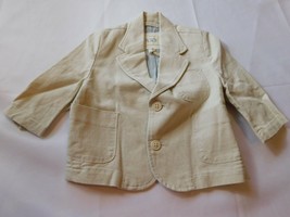 The Children's Place Baby Boy's Long Sleeve 2 Button Jacket Lt Tan 6-9 Months - $18.01