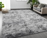Large Shag Area Rugs 6 X 9, Tie-Dyed Plush Fuzzy Rugs For Living Room, U... - $92.99