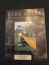 John Deere Commercial Walk-Behind Mower Brochure 1996 - $24.73