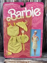 Vintage 1986 Barbie Fancy Frills Lingerie - Yellow - 3182 - New in Package - $29.02