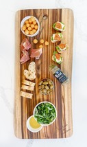 35" Artisan Organic Natural Wood Anti Bacterial Cutting Board - $3,161.81 MXN