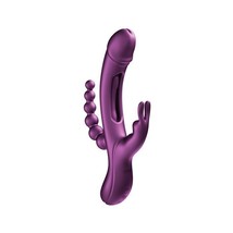 Trilux Kinky Finger Rabbit Vibrator with Beads - $85.86