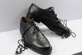 Piper or Drummer Ghillie Brogues Genuine Black Leather Upper - $60.00