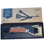 Gentlemen&#39;s Hardware King of the Grill BBQ Multi-tool No 274 Stainless S... - £25.44 GBP