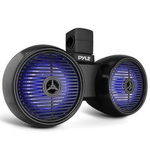 Pyle 6.5&quot; 200W Waterproof Off-Road Speakers - LED/Marine Wakeboard Sound... - $53.99