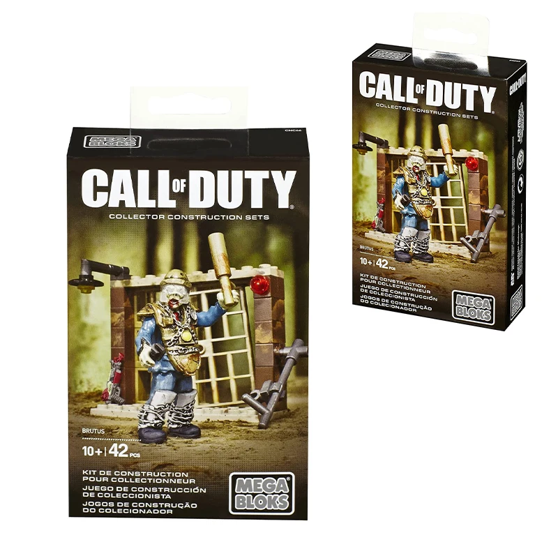 Mega Bloks Call of Duty Building Blocks Set Zombie King Zombie Guard Brutus - £28.94 GBP+