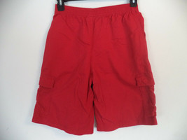 Boy's Red Canyon River Blues Pull Up Cargo Shorts. 100% Cotton. Inseam - 10" - $17.00