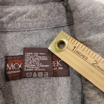 Moose Creek RN#116636 Men's Gray Cotton Heavyweight Long Sleeve Shirt Size XL image 4