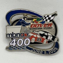 2005 MBNA Platinum 400 Dover Downs Raceway NASCAR Race Racing Enamel Hat Pin - $7.95